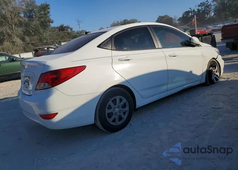 2014 Hyundai Accent Gls from USA, damaged, VIN KMHCT4AE2EU694255